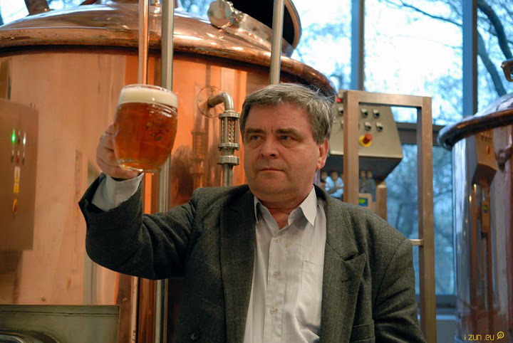 Sládek ČZU pivovaru