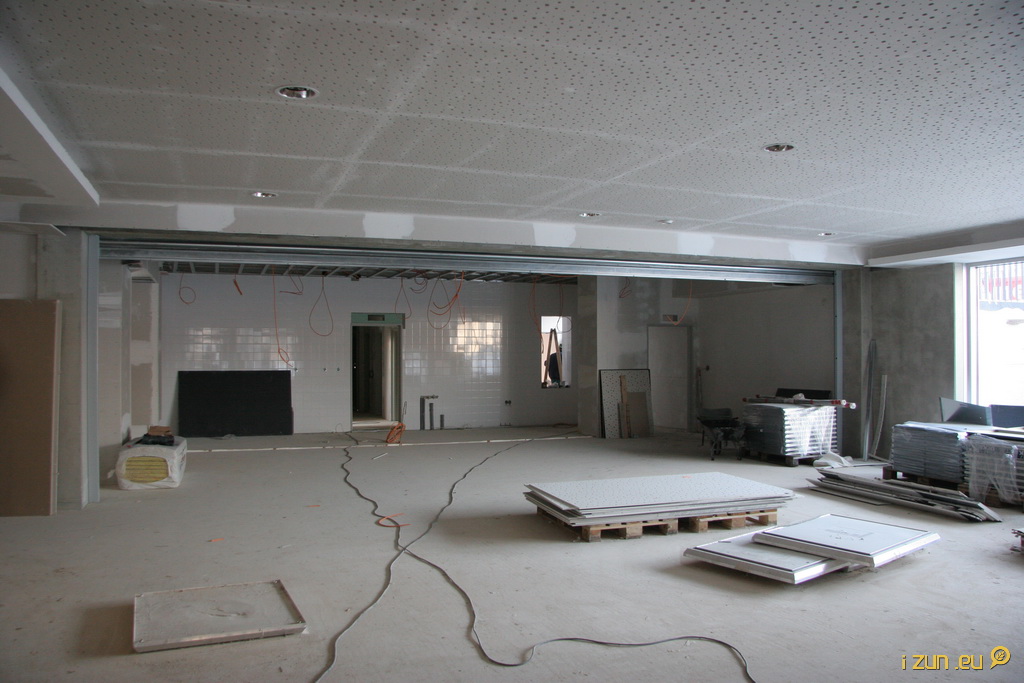 Místo pro nový bufet