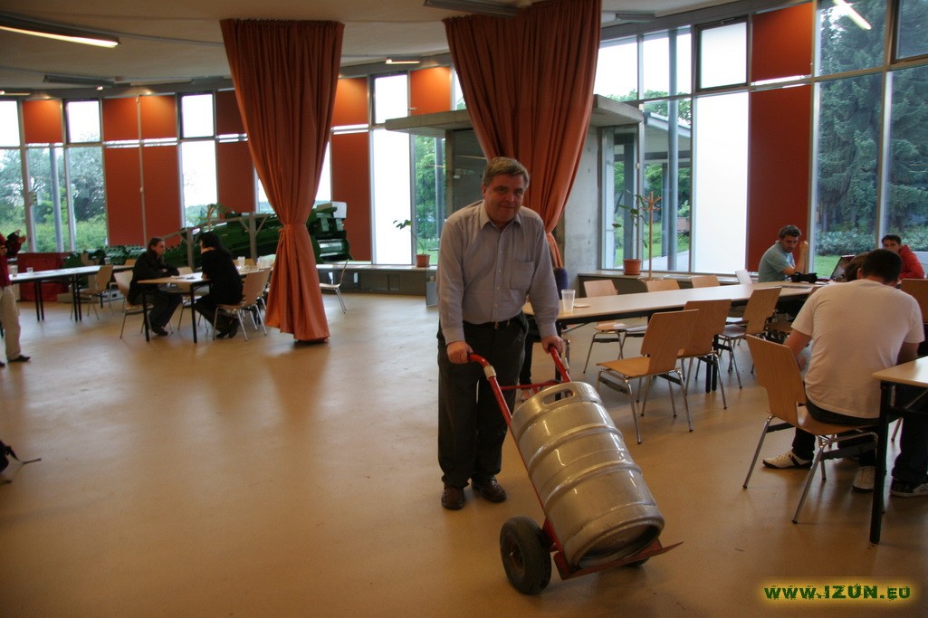 Sládek ČZU pivovaru