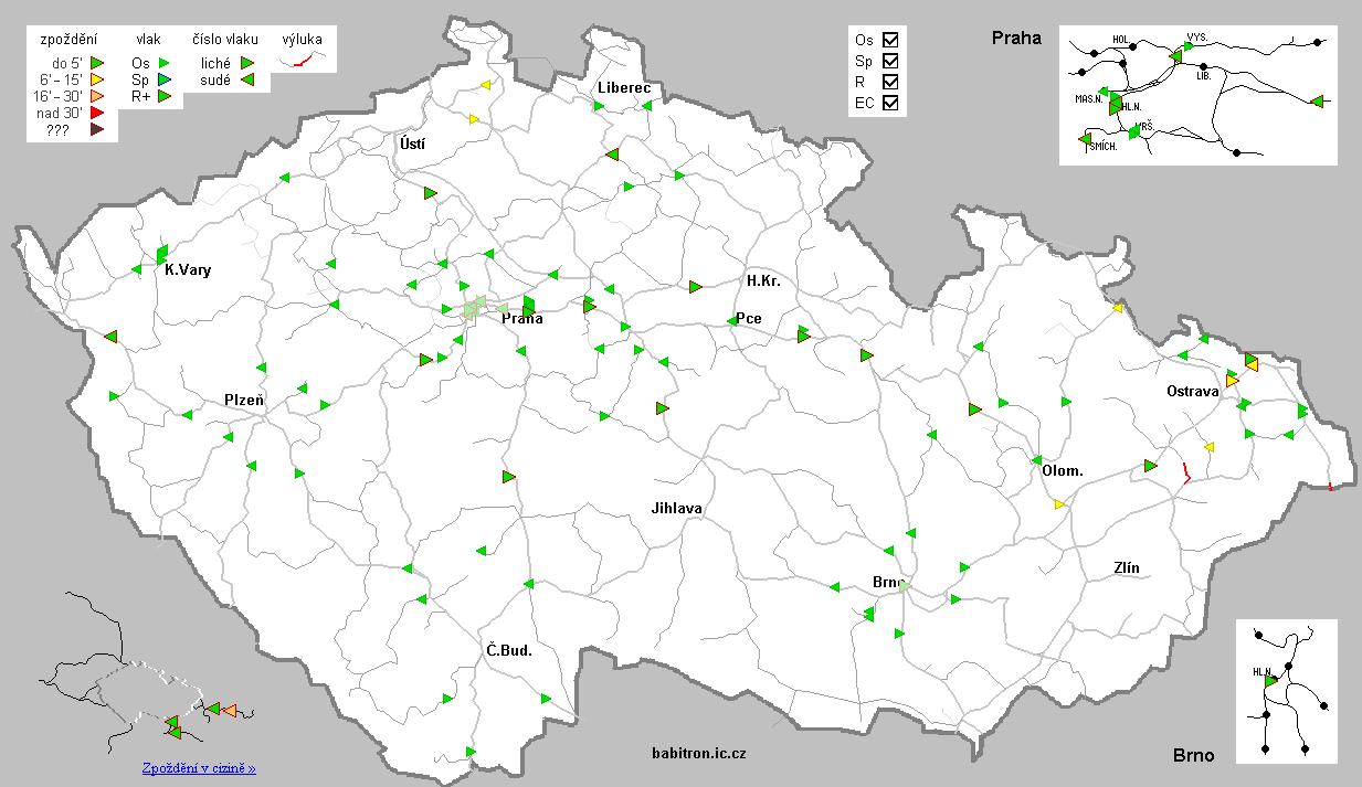 Babitron babitron_mapa