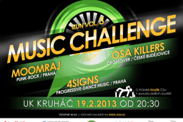 Poslední semifinálové kolo iZUN Music Challenge! Která kapela zahraje na Miss Agro?