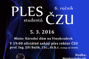 Ples studentů ČZU 2016