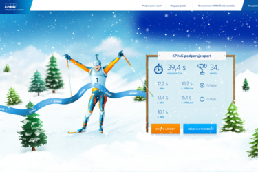 Soutěž v Biatlonovém závodě KPMG a vyhraj iPhone 5S