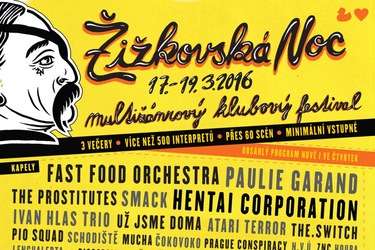 Zveme vás na Žižkovskou Noc, poprvé třídenní!