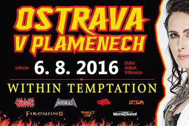 Nenechte si ujít Within Temptation na Ostravě v plamenech