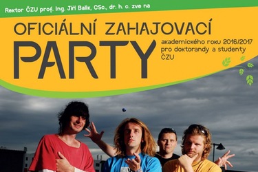 Začni semestr na oficiální zahajovací party!